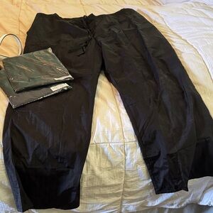 3 pair of Men's Black Nylon Scrubs/Joggers